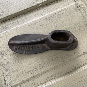 Antique Iron Shoe Form